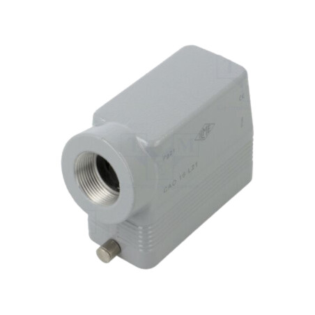 Enclosure for connectors: HDC; size 77.27; for cable; for latch