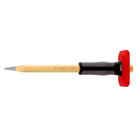 Daltă ascuţită; L: 250mm; cu protecţie la stropire