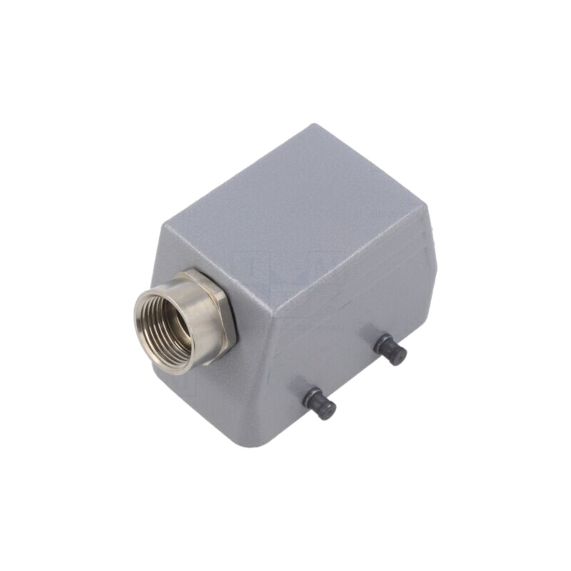 Enclosure for connectors: HDC; size H-B 10; for cable; angled Enclosure for connectors: HDC; size H-B 10; for cable; angled