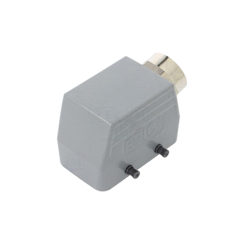 Enclosure for connectors: HDC; size H-B 10; for cable; straight Enclosure for connectors: HDC; size H-B 10; for cable; straight