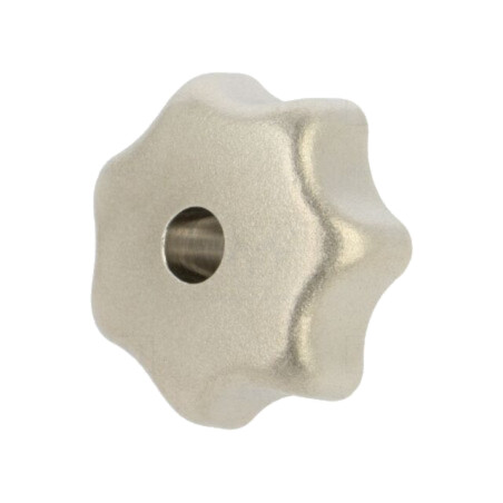 Buton de reglare; Ø: 32mm; Filet int: M6; oțel inoxidabil