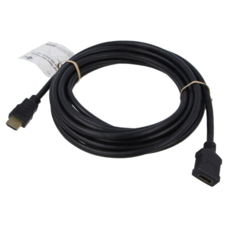 Cablu; HDMI soclu,HDMI mufă; PVC; 5m; negru; HDCP 2.2,HDMI 2.1