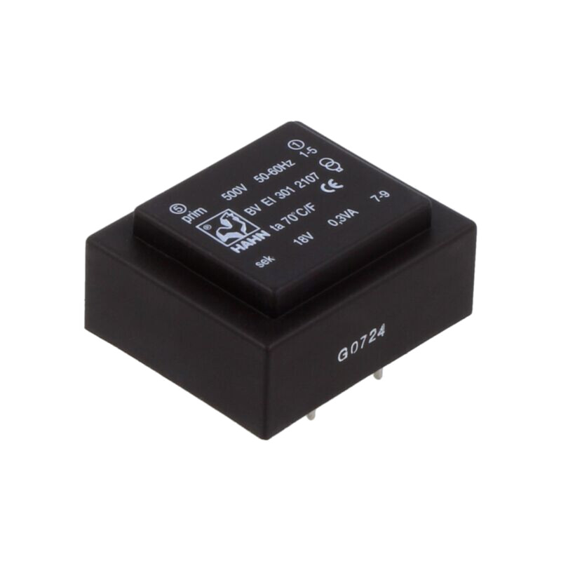Transformator: încapsulat; 0,6VA; PCB; BVEI
