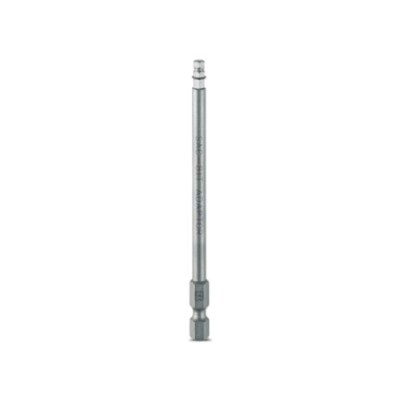 Adaptor; Lung.tot: 100mm; Fixare: 1/4" (E6,3mm),hexagonal 4mm