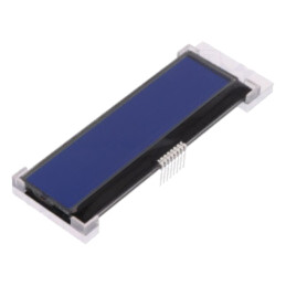 Afişaj: LCD; alfanumerice; COG,STN Negative; 16x2; LED; PIN: 8; 1x8