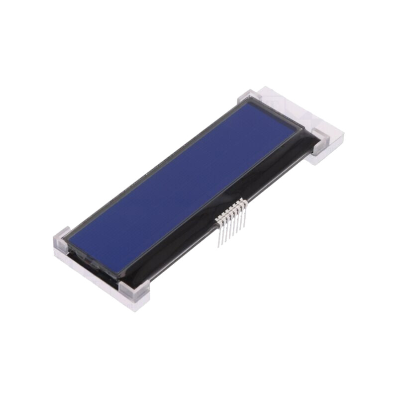 Afişaj: LCD; alfanumerice; COG,STN Negative; 16x2; LED; PIN: 8; 1x8 Afişaj: LCD; alfanumerice; COG,STN Negative; 16x2; LED; PIN: 8; 1x8