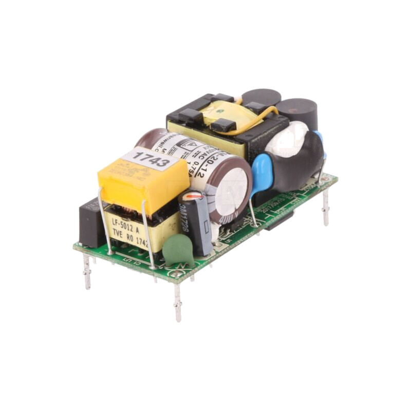 Convertor: AC/DC; 20W; Uintr: 80÷264VAC; 12VDC; Iieş: 1,8A; OUT: 1 Convertor: AC/DC; 20W; Uintr: 80÷264VAC; 12VDC; Iieş: 1,8A; OUT: 1