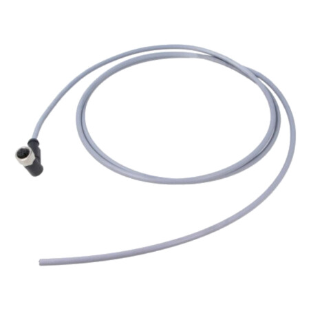 Conector: M12; mufă; mamă; PIN: 5; în unghi; cabluri; 2m