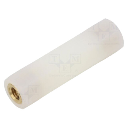 Bucşă izolantă; Filet int: M6; Lung: 50mm; UL94V-2; poliamidă