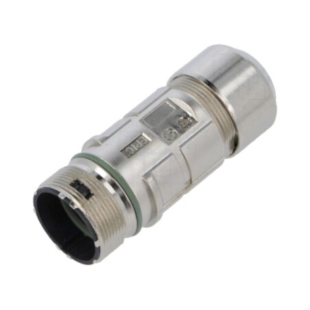 Enclosure for connectors: M23; for cable; straight; F6