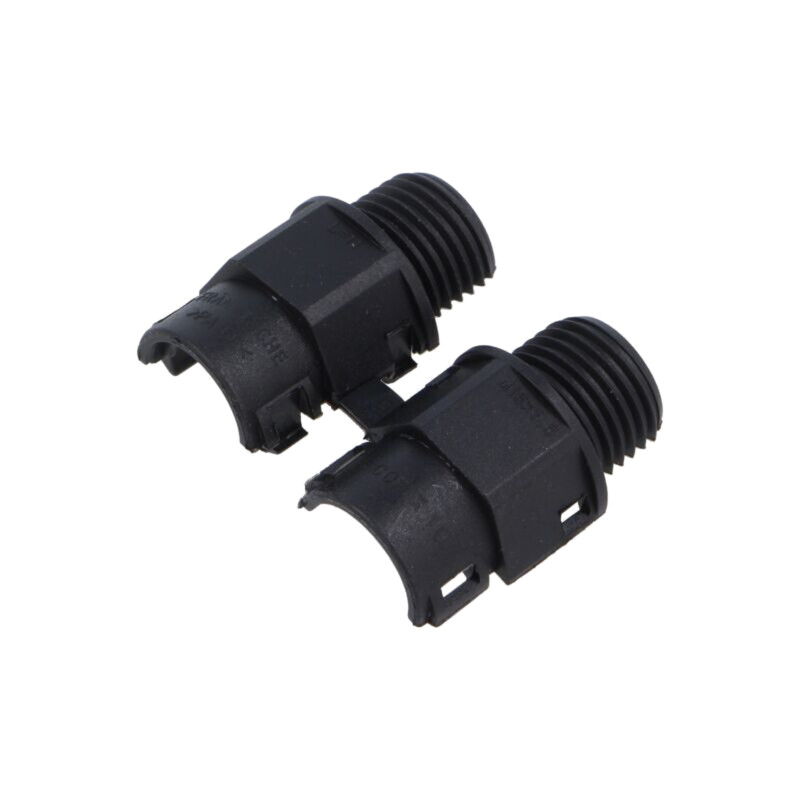Conectori finali drepţi; M16; Filet: metrică,exterior; poliamidă Conectori finali drepţi; M16; Filet: metrică,exterior; poliamidă