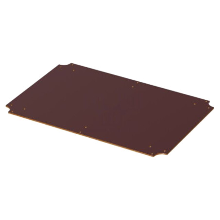 Placă de montare; hârtie laminată; 2mm