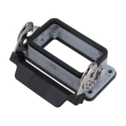 Enclosure for connectors: HDC; size 57.27; for panel mounting