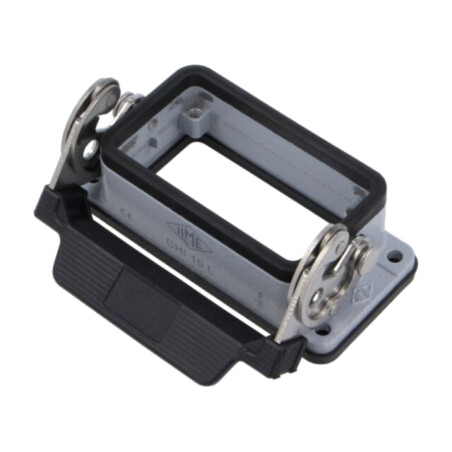 Enclosure for connectors: HDC; size 57.27; for panel mounting