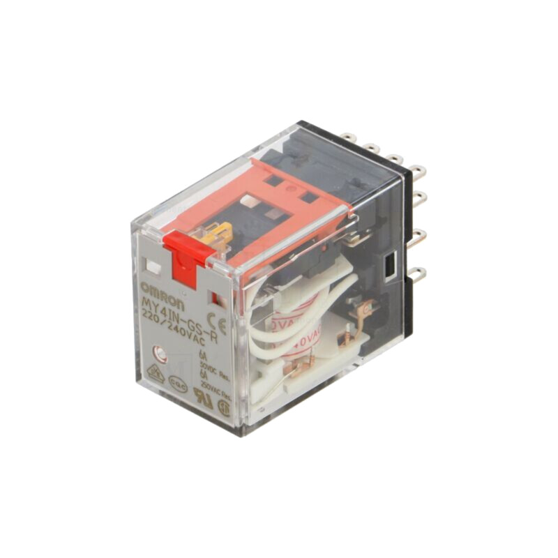 Releu: electromagnetic; 4PDT; Ubobină: 240VAC; Icontacte max: 6A Releu: electromagnetic; 4PDT; Ubobină: 240VAC; Icontacte max: 6A