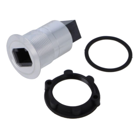 Adaptor; pt.montare pe panou,piuliţa din spate; Filet: M22