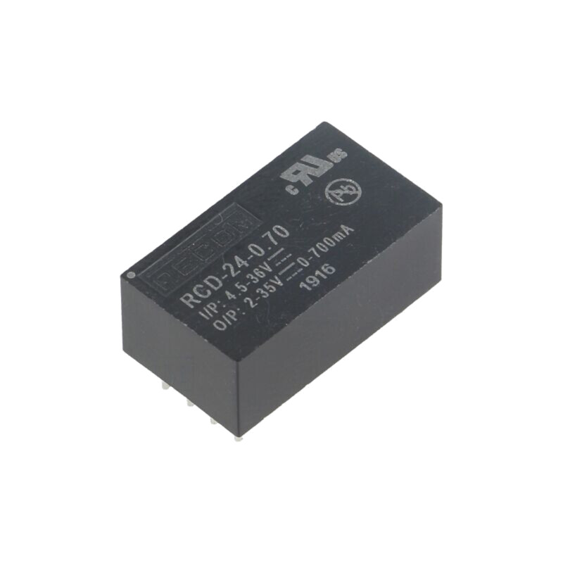 Convertor: DC/DC; Uintr: 4,5÷36VDC; Uieş: 2÷35VDC; Iieş: 700mA; PCB Convertor: DC/DC; Uintr: 4,5÷36VDC; Uieş: 2÷35VDC; Iieş: 700mA; PCB