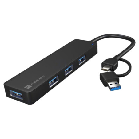Hub USB; USB A soclu x4,USB A mufă,USB C soclu,USB C mufă