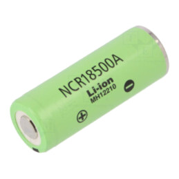 Acumul: Li-Ion; 18500; 3,7V; 2040mAh; Ø18,6x50mm; 3,8A