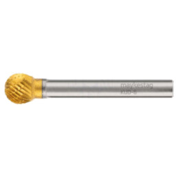 Freză biax; Ø: 2,5mm; L: 38mm; metal; Lung.element lucru: 2mm; 6 TiN