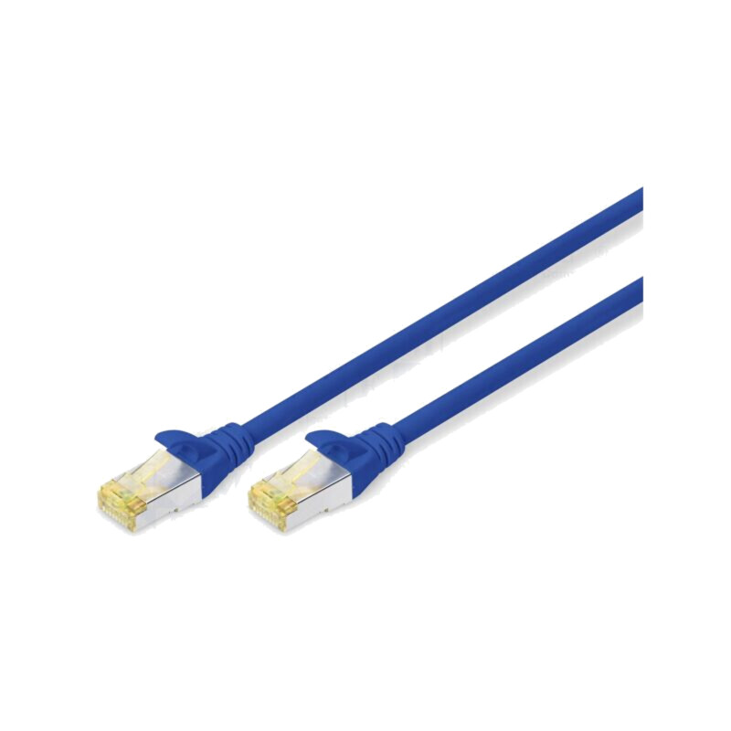 Patch cord; RJ45 mufă,din ambele părţi; S/FTP; 6a; litat; Cu; LSZH Patch cord; RJ45 mufă,din ambele părţi; S/FTP; 6a; litat; Cu; LSZH
