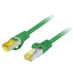 Patch cord; RJ45 mufă,din ambele părţi; S/FTP; 6a; litat; Cu; LSZH