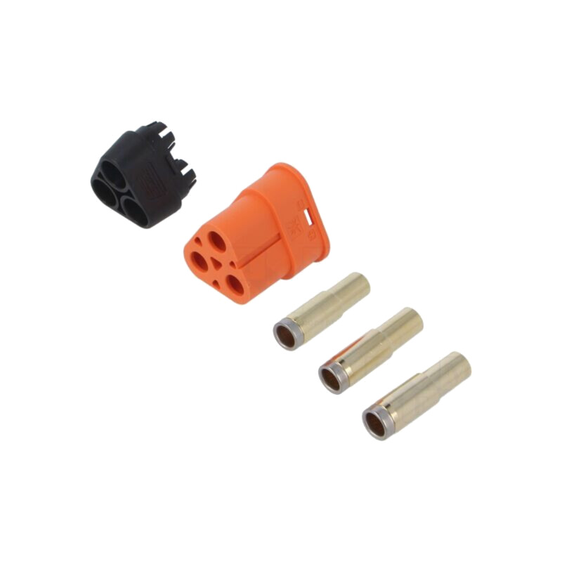 Conector: alimentare DC; mufă; mamă; QS; 110A; 500V; PIN: 3; drept Conector: alimentare DC; mufă; mamă; QS; 110A; 500V; PIN: 3; drept