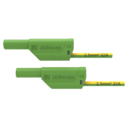 Cablu de măsurare; 32A; mufă banană 4 mm,din ambele părţi