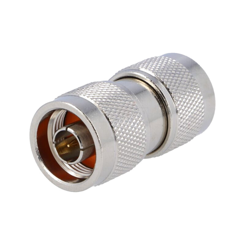 Adaptor; drept; 50Ω; aurit; PTFE; N mufă,din ambele părţi