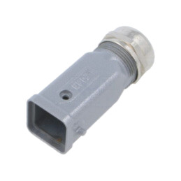 Enclosure for connectors: HDC; size H-A 3; for cable; for latch