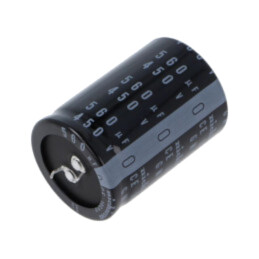 Condensator: electrolitic; SNAP-IN; 560uF; 450VDC; Ø35x50mm; ±20%