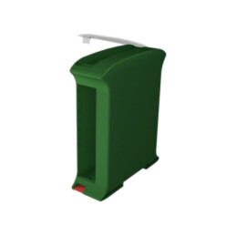 Carcasă: pentru şină DIN; Y: 101mm; X: 35mm; Z: 119,5mm; verde