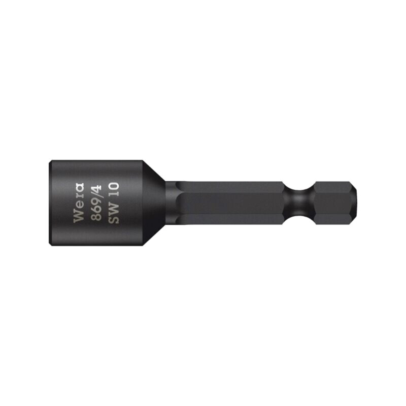 Capăt de şurubelniţă; cap hexagonal; HEX 10mm; Lung.tot: 65mm