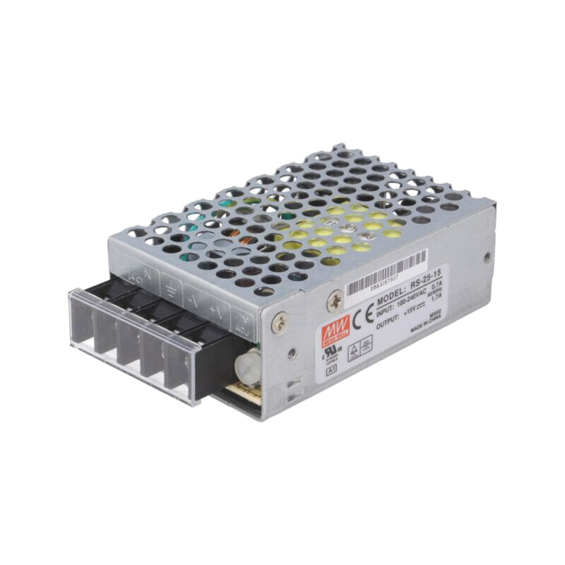 Alimentator: pulsatoriu; pt.încastrare,modulară; 25W; 15VDC; 1,7A Alimentator: pulsatoriu; pt.încastrare,modulară; 25W; 15VDC; 1,7A