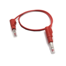 Cablu de măsurare; 32A; mufă banană 4 mm,din ambele părţi