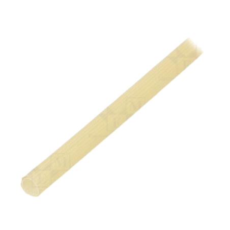 Manşon electroizolant; fibră de sticlă; naturală; -20÷155°C
