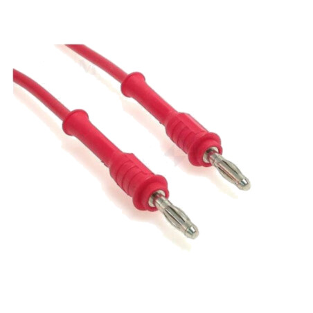 Cablu de măsurare; 70VDC; 33VAC; 20A; cu soclu axial, 4mm; roşie