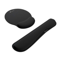 Pad; black; keyboard,mouse,wrist; Features: gel; 250x230x25mm