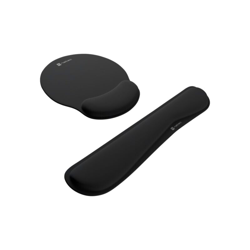 Pad; black; keyboard,mouse,wrist; Features: gel; 250x230x25mm