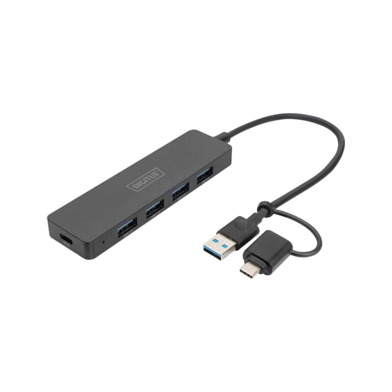 Hub USB; USB A soclu x4,USB A mufă,USB C soclu,USB C mufă Hub USB; USB A soclu x4,USB A mufă,USB C soclu,USB C mufă
