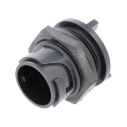 Conector: circular; soclu; tată; PIN: 3; fără contacte; UL94V-0