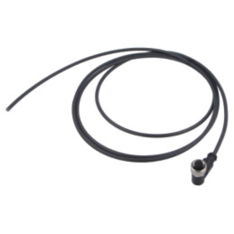 Conector: M12; mufă; mamă; PIN: 4; în unghi; cabluri; 2m