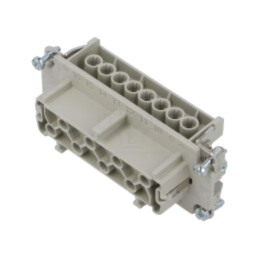 Conector: HDC; inserturi de contact; mamă; EPIC H-BVE; PIN: 8; 16A