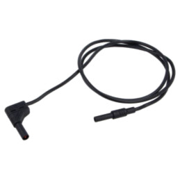Cablu de măsurare; 32A; cu izolaţie; Unom: 1kV; Lung: 1m; neagră