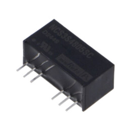 Convertor: DC/DC; 3W; Uintr: 18÷80VDC; Uieş: 5VDC; Iieş: 600mA; SIP8