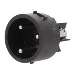 Conector: circular; tată; PIN: 3; 10A; 250V; Mini Buccaneer; 1mm2