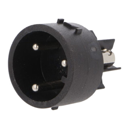 Conector: circular; tată; PIN: 3; 10A; 250V; Mini Buccaneer; 1mm2