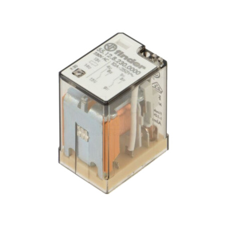 Releu: electromagnetic; DPDT; 230VAC; Icontacte max: 10A; PCB; 17kΩ