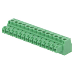 Conector: regletă de conexiuni deconectabilă; mufă; mamă; 8A
