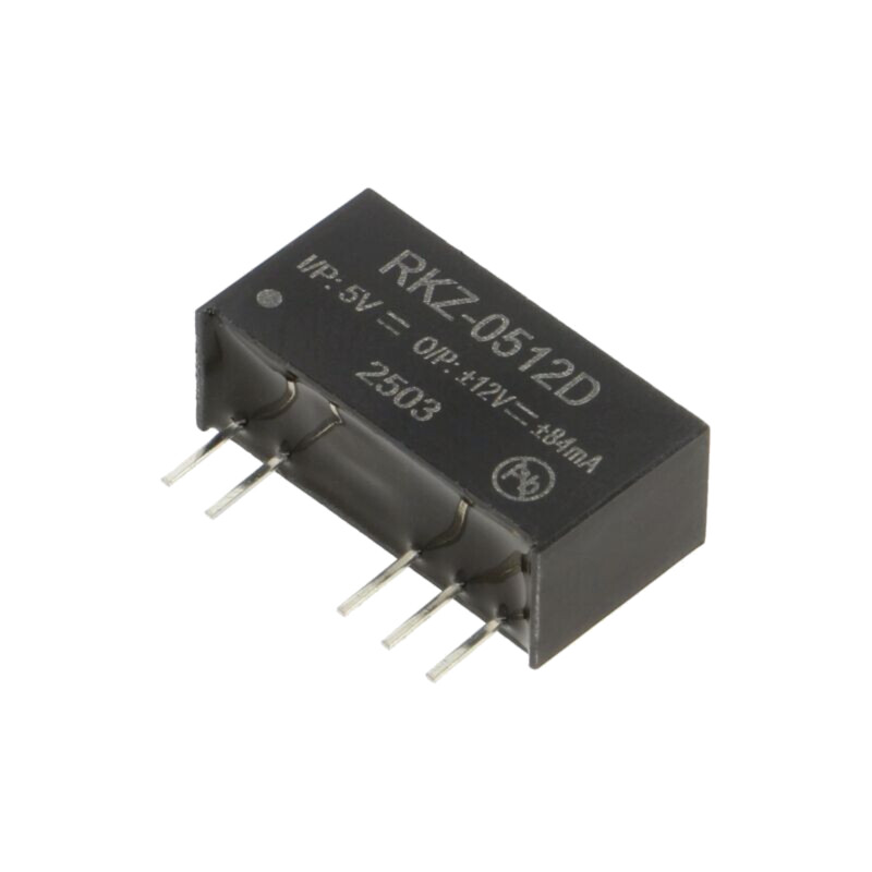 Convertor: DC/DC; 2W; Uintr: 4,5÷5,5VDC; Uieş: 12VDC; Uieş2: -12VDC Convertor: DC/DC; 2W; Uintr: 4,5÷5,5VDC; Uieş: 12VDC; Uieş2: -12VDC